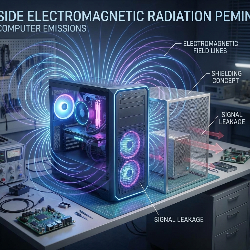 19. Побочные электромагнитные излучения и наводки. Виды побочных электромагнитных излучений и наводок.