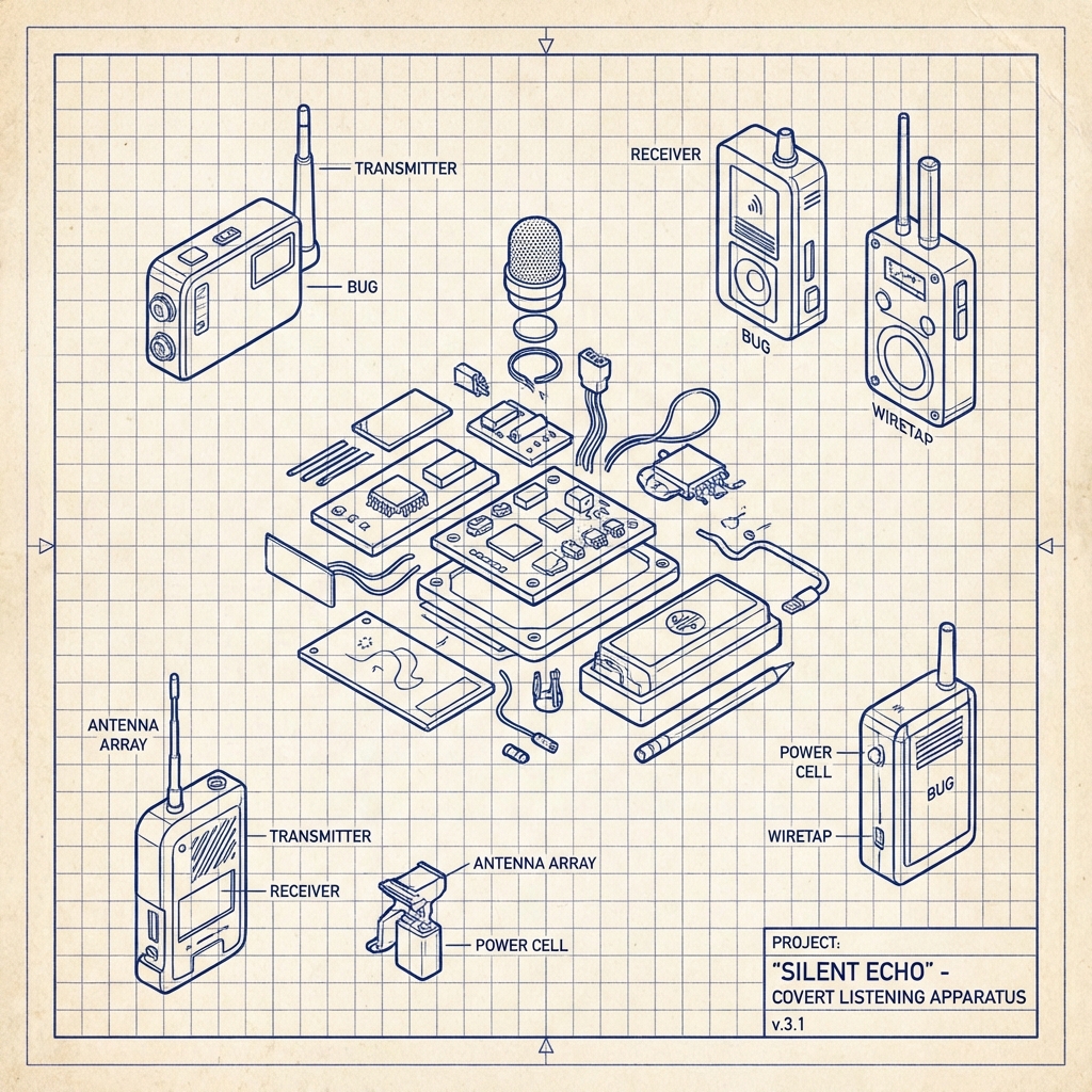 Вопрос 16. Технические средства подслушивания.
